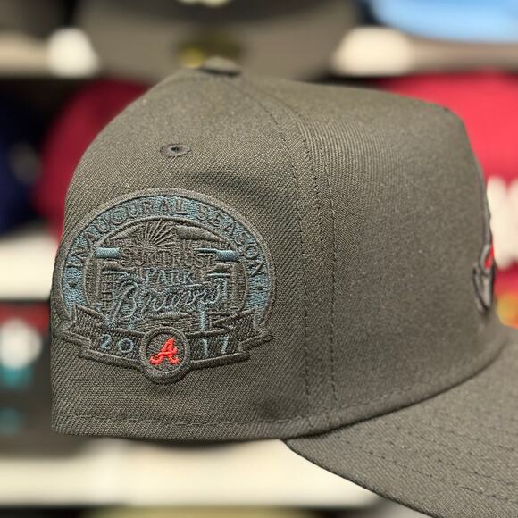New Era Atlanta Braves '2017 Inaugural Season' A-Frame 9FORTY Snapback - Picture 3 of 4